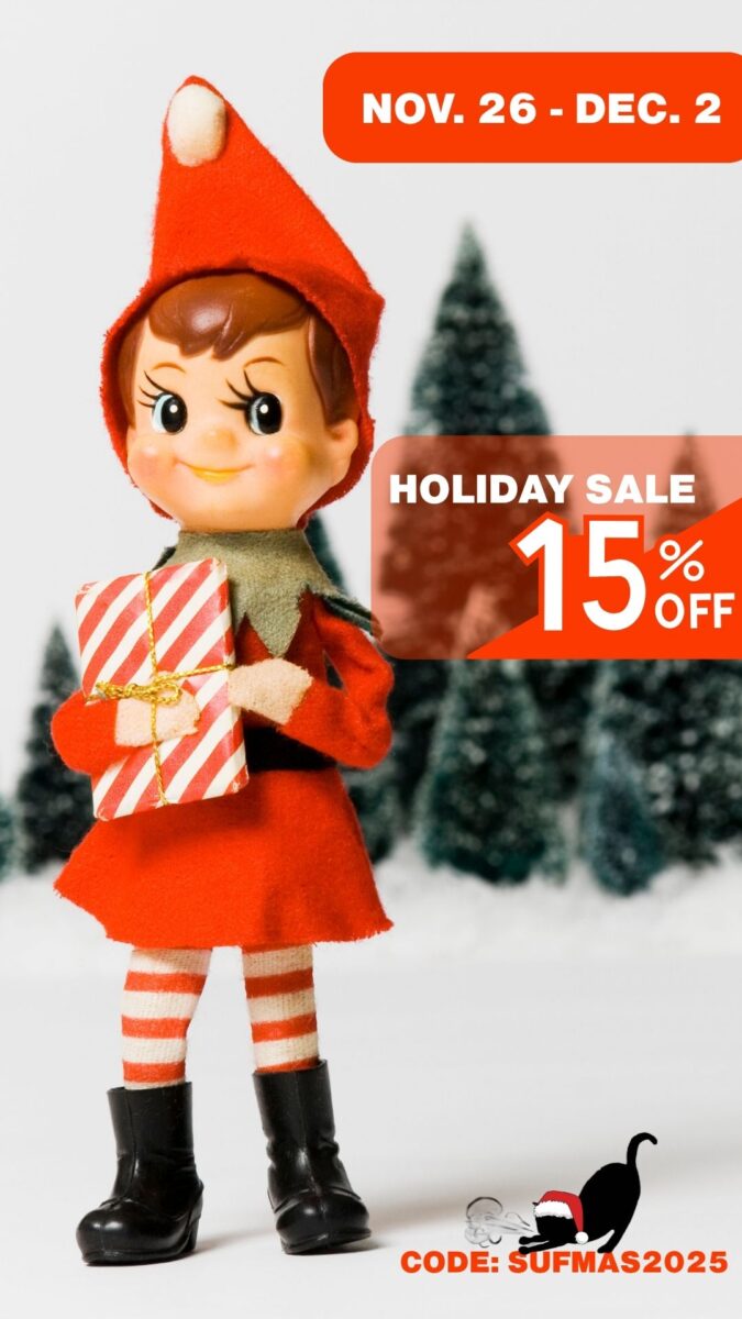 Use code SUFMAS2025 at checkout